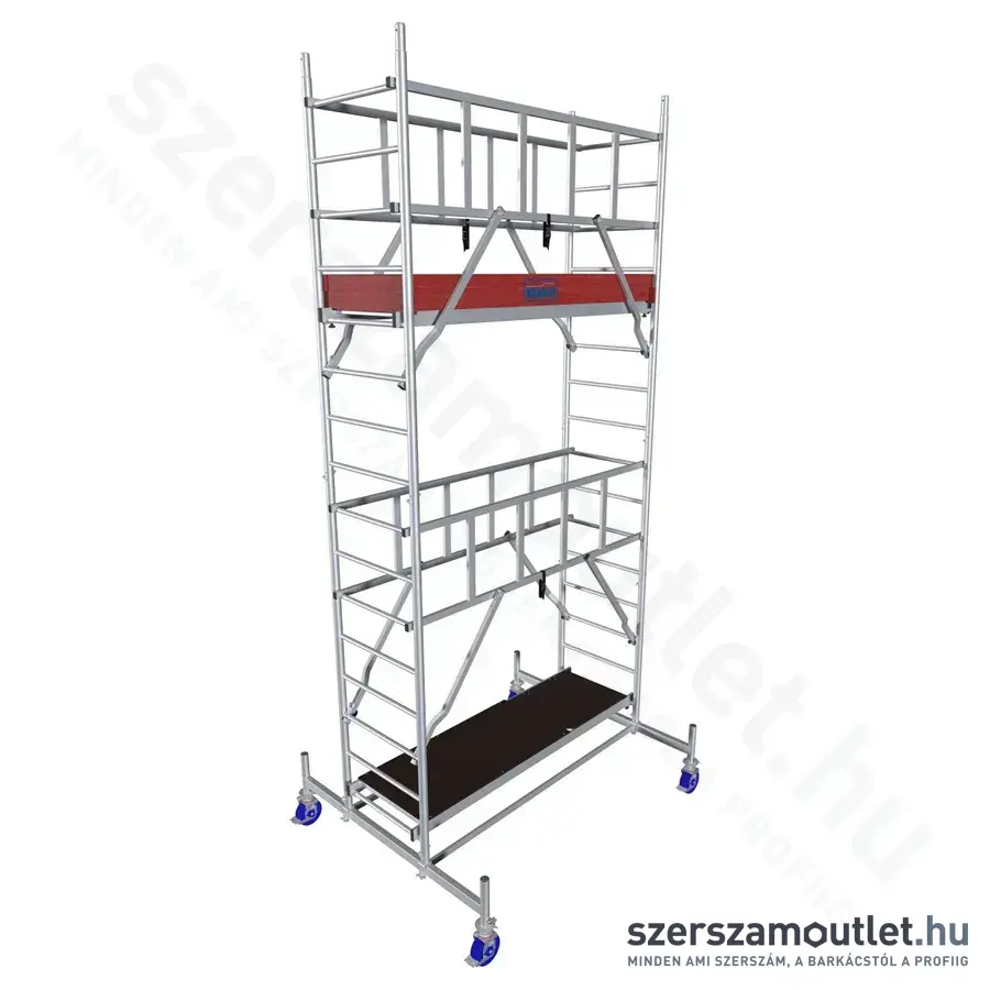 KRAUSE PROTEC Alumínium gurulóállvány 5,3m (940124)