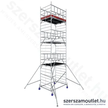 KRAUSE PROTEC XXL Alumínium gurulóállvány (széles kivitel) 8,3m (945150)