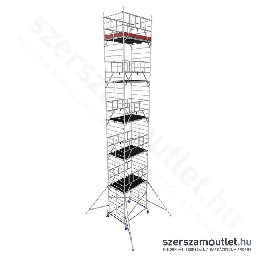 KRAUSE PROTEC XXL Alumínium gurulóállvány (széles kivitel) 12,3m (945198)