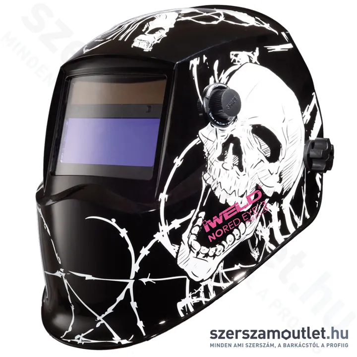 IWELD NORED EYE 3 Automata hegesztő fejpajzs ALCATRAZ-KOPONYA (8NRDE2ALCSKL)