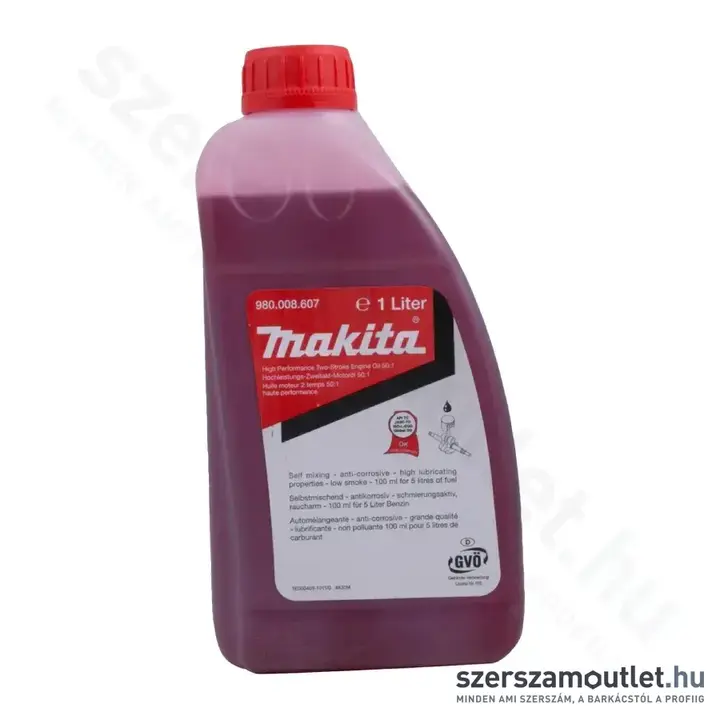 MAKITA Kétütemű motorolaj 1 liter 1:50 (980008607)