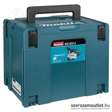 MAKITA SG1251J Falhoronymaró MAKPAC kofferben (1400W/125mm)