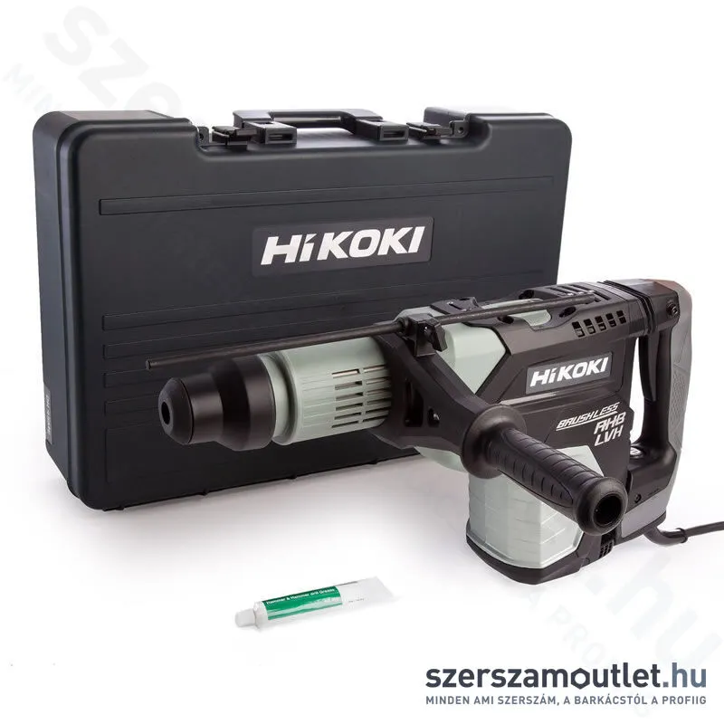 HIKOKI DH45MEY Szénkefementes fúró-vésőkalapács kofferben, SDS-Max (1500W/16J)