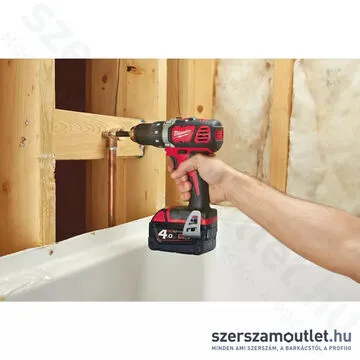 MILWAUKEE M18 BDD-402C Akkus fúró-csavarbehajtó kofferben (60Nm/2x4,0Ah/18V) (4933443565)