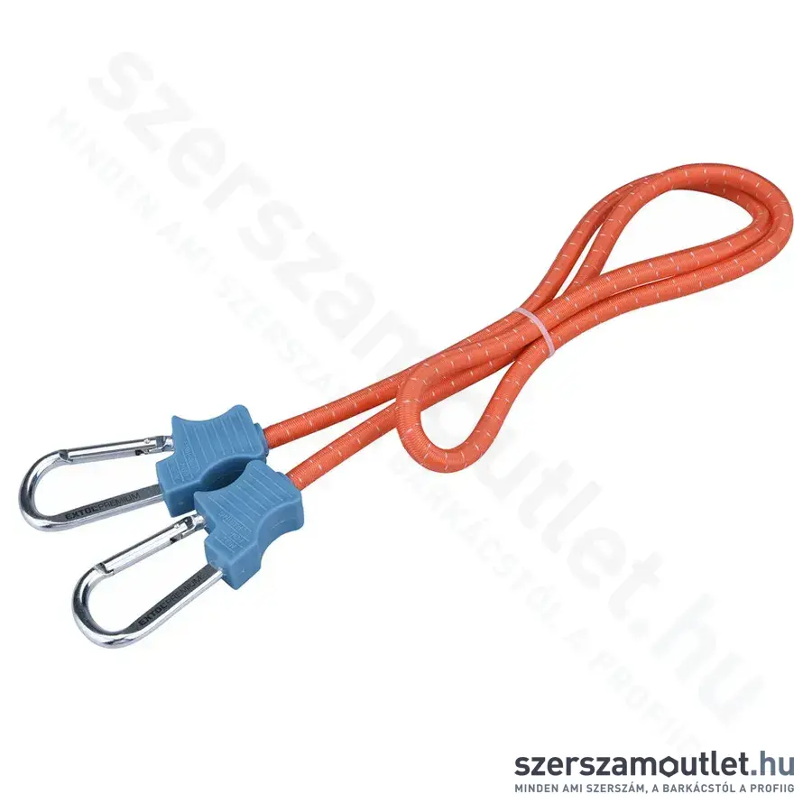 EXTOL Gumipók mindkét végén karabínerrel 10mm/120cm