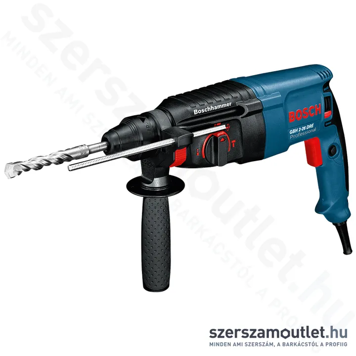 BOSCH GBH 2-26 DRE Fúró-vésőkalapács SDS-Plus, kofferben (800W/2,7J) (0611253708)