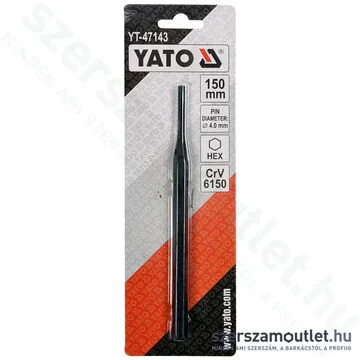 YATO Csapszegkiütő 4x150mm (YT-47143)