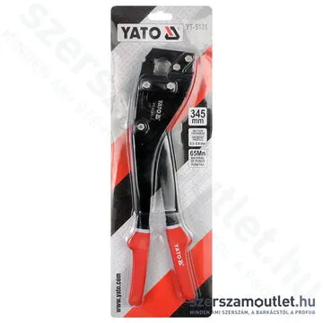 YATO Profilegyesítő fogó 0,5-0,8mm (YT-5131)