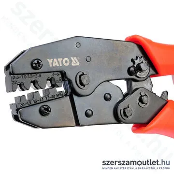 YATO Saruzó és krimpelő fogó 0,5-6mm2 (YT-2250)