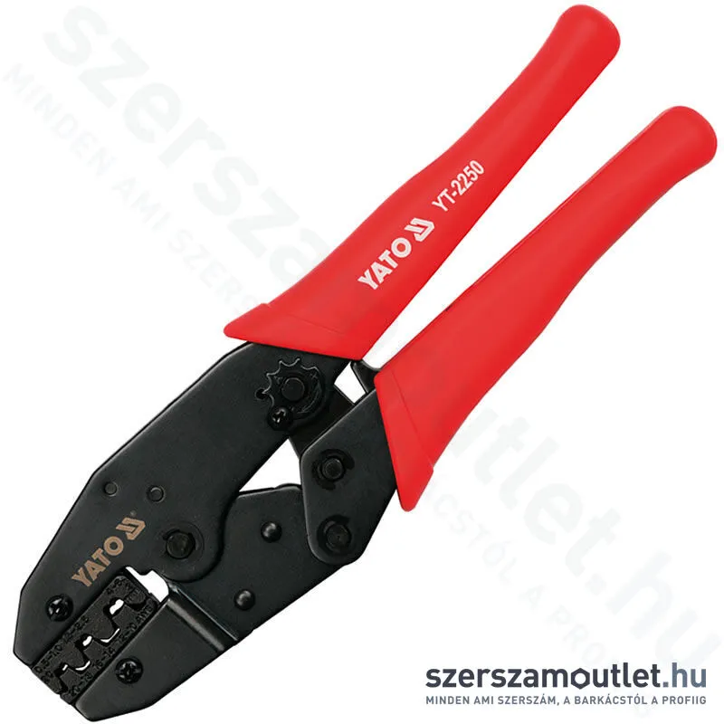 YATO Saruzó és krimpelő fogó 0,5-6mm2 (YT-2250)