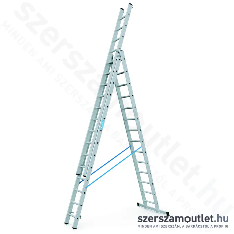 ZARGES Z200 Háromrészes deltafokos többcélú létra 3x14 fokos (44844)