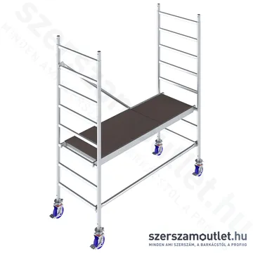 KRAUSE STABILO 10 Alumínium gurulóállvány 2,0m/3,0m (771018)