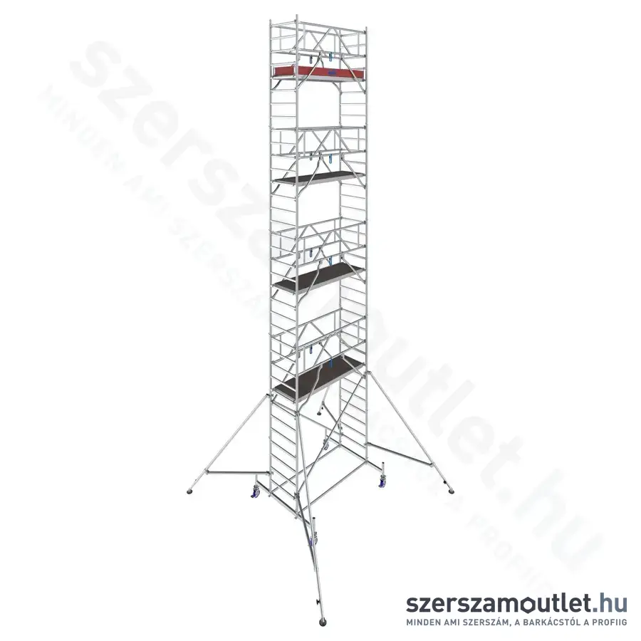 KRAUSE STABILO 10 Alumínium gurulóállvány 2,0m/10,4m (771087)