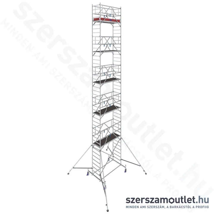 KRAUSE STABILO 10 Alumínium gurulóállvány 2,0m/12,4m (771100)