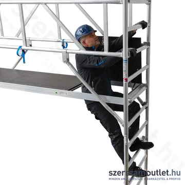 KRAUSE STABILO 10 Alumínium gurulóállvány 2,0m/14,4m (771124)