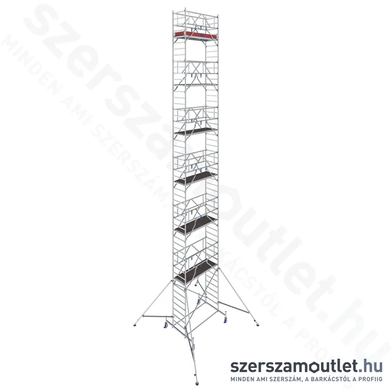 KRAUSE STABILO 10 Alumínium gurulóállvány 2,0m/14,4m (771124)