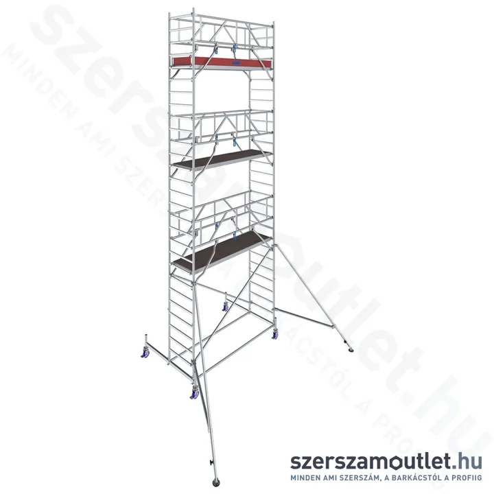 KRAUSE STABILO 10 Alumínium gurulóállvány 2,5m/8,4m (772060)