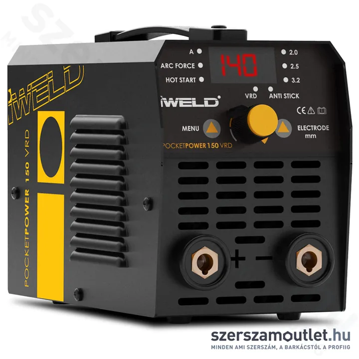 IWELD GORILLA POCKETPOWER 150 Hegesztő inverter (20-140A) (80POCPWR150)