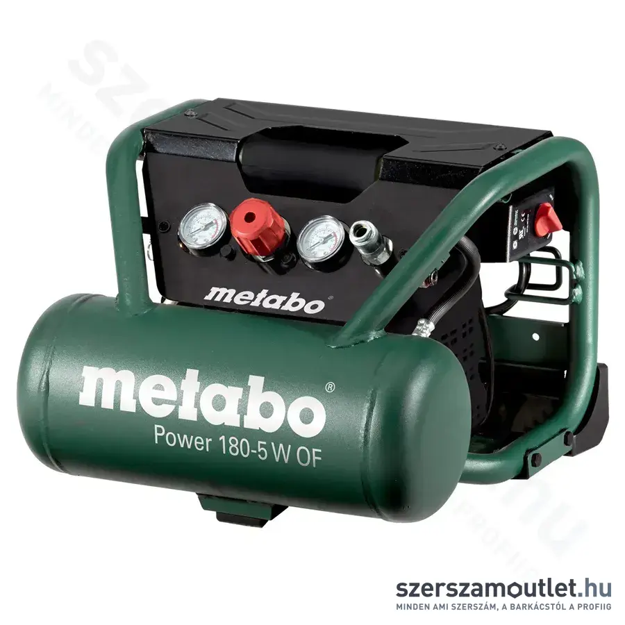 METABO POWER 180-5 W OF Olajmentes kompresszor (1100W/5l)