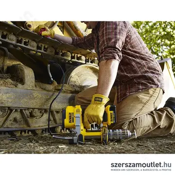 DEWALT DCGG571M1-QW Akkus zsírzópisztoly (1x4,0Ah/18V)