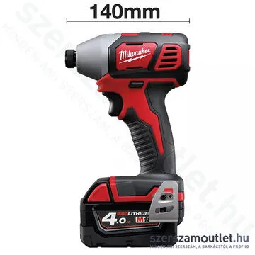 MILWAUKEE M18 BID-402C Akkus ütvecsavarozó kofferben (1/4