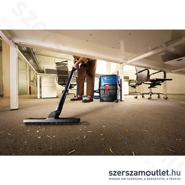 BOSCH GAS 15 PS Ipari száraz-nedves porszívó (1100W/10l) (06019E5100)