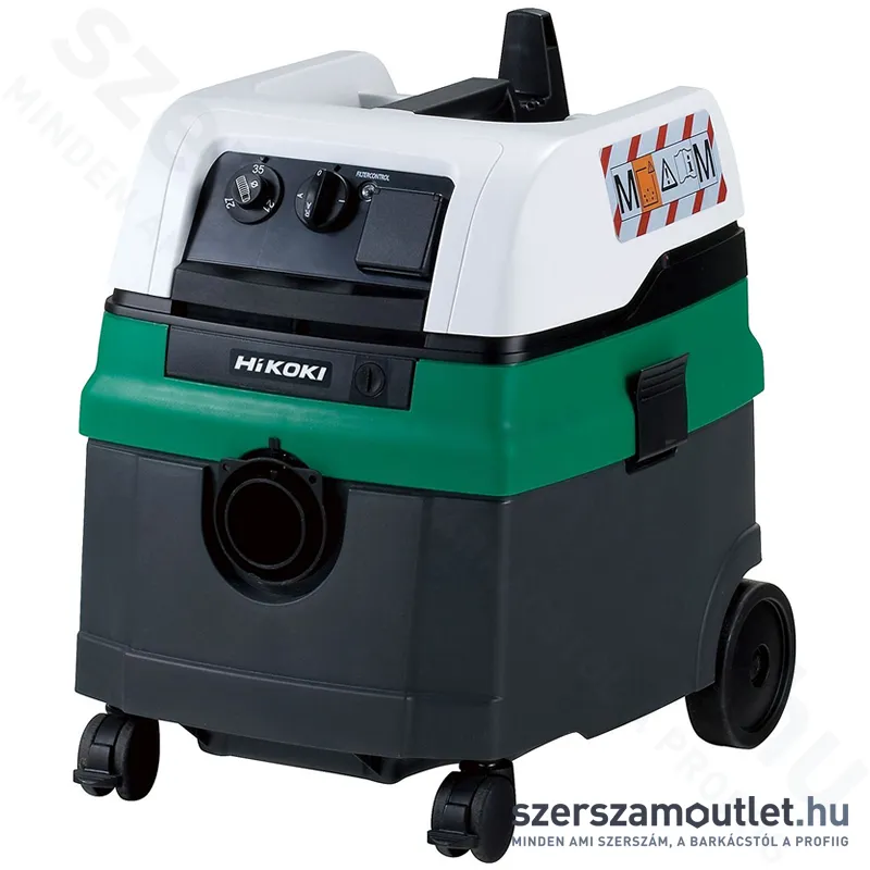 HIKOKI RP250YDM Ipari száraz-nedves porszívó, félautomata szűrőtisztítás (1200W/20l)