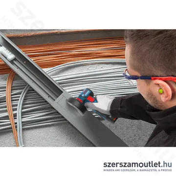 BOSCH GWS 12V-76 Akkus sarokcsiszoló szénkefementes, L-Boxxban (2x3,0Ah/12V) (06019F200B)