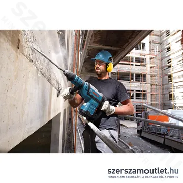 BOSCH GBH 8-45 D Fúró-vésőkalapács kofferben, SDS-Max (1500W/12,5J) (0611265100)