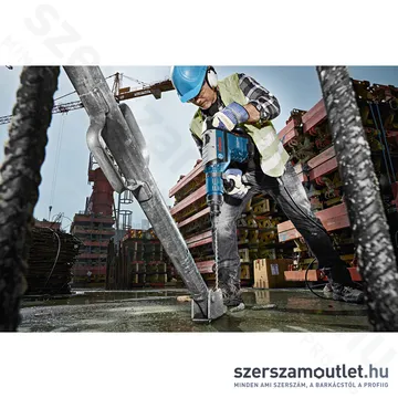 BOSCH GBH 8-45 D Fúró-vésőkalapács kofferben, SDS-Max (1500W/12,5J) (0611265100)