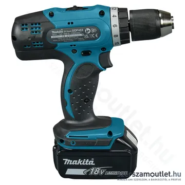 MAKITA DDF453RFE Akkus fúró-csavarbehajtó (2x3,0Ah/18V)