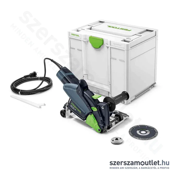 FESTOOL DSC-AG 125 Plus gyémántvágó, horonymaró, 1 tárcsás (1400W/125mm) (576547)