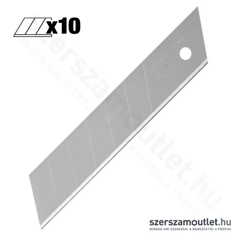 STANLEY Tördelhető penge 25mm 10db (0-11-325)