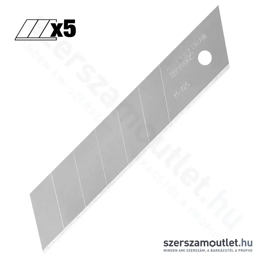 STANLEY FatMax tördelhető penge 25mm 5db (0-11-725)