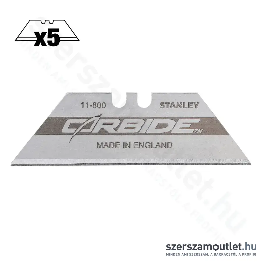 STANLEY Carbid trapézpenge 5db (0-11-800)