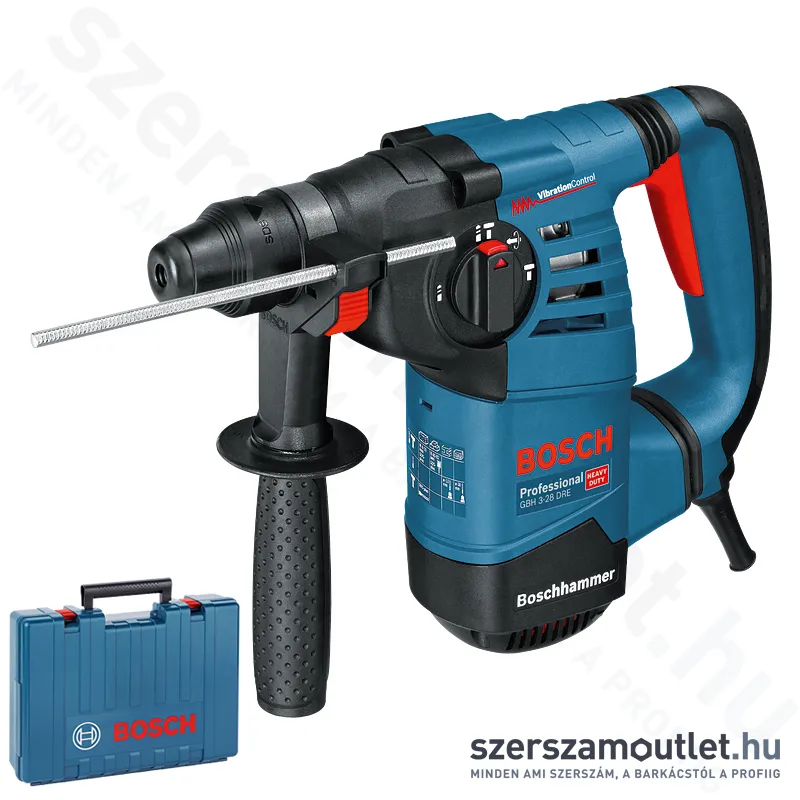 BOSCH GBH 3-28 DRE Fúró-vésőkalapács SDS-Plus, kofferben (800W/3,1J) (061123A000)