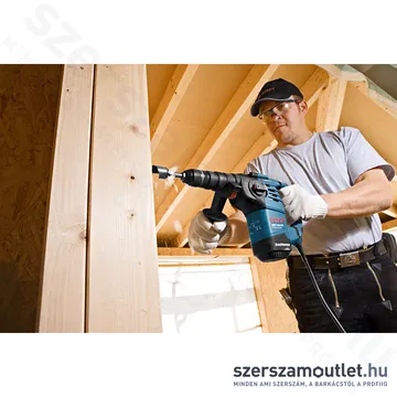 BOSCH GBH 3-28 DFR Fúró-vésőkalapács SDS-Plus, kofferben cseretokmánnyal (800W/3,1J) (061124A000)