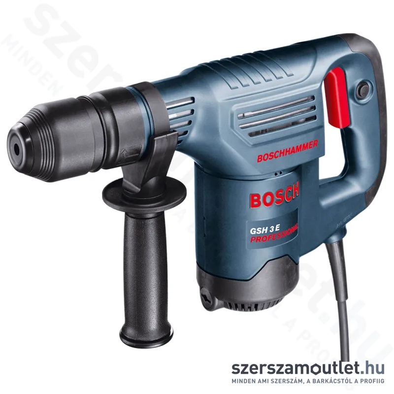 BOSCH GSH 3 E Vésőkalapács SDS-Plus, kofferben (650W/2,6J) (0611320703)