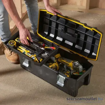 STANLEY FatMax 28" szerszámosláda, alu csatos, vízhatlan