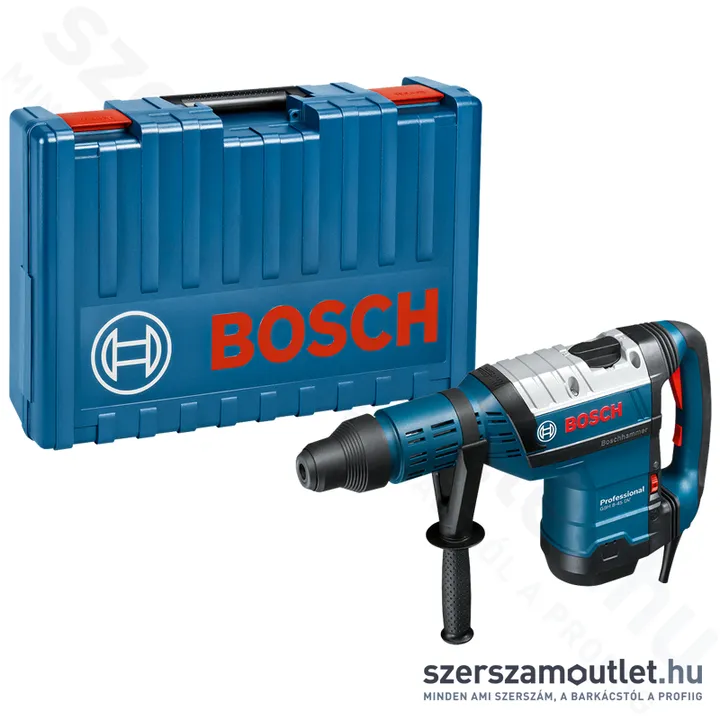 BOSCH GBH 8-45 DV Fúró-vésőkalapács kofferben, SDS-Max (1500W/12,5J) (0611265000)