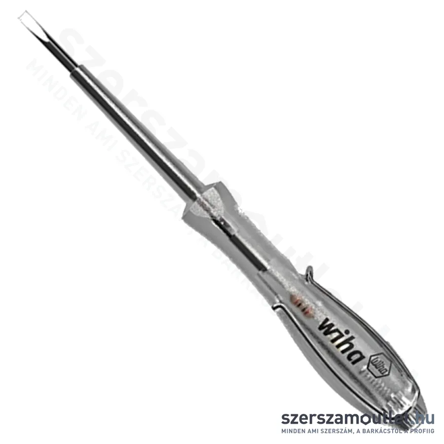 WIHA SoftFinish fázisellenőrző ceruza 110-250V lapos 3,0x60mm (042401-0650/34745)