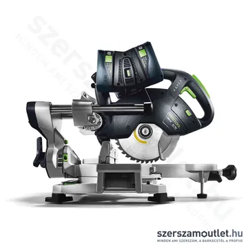 FESTOOL KSC 60 EB 5,0 l-UG-Set Akkus szénkefementes gérvágó (SYS 18V 2x5,0Ah/TCL 6 DUO akku+töltő)