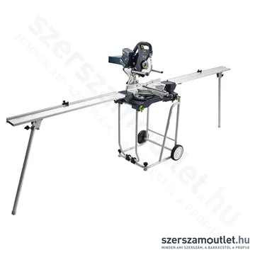 FESTOOL KSC 60 EB 5,0 l-UG-Set Akkus szénkefementes gérvágó (SYS 18V 2x5,0Ah/TCL 6 DUO akku+töltő)