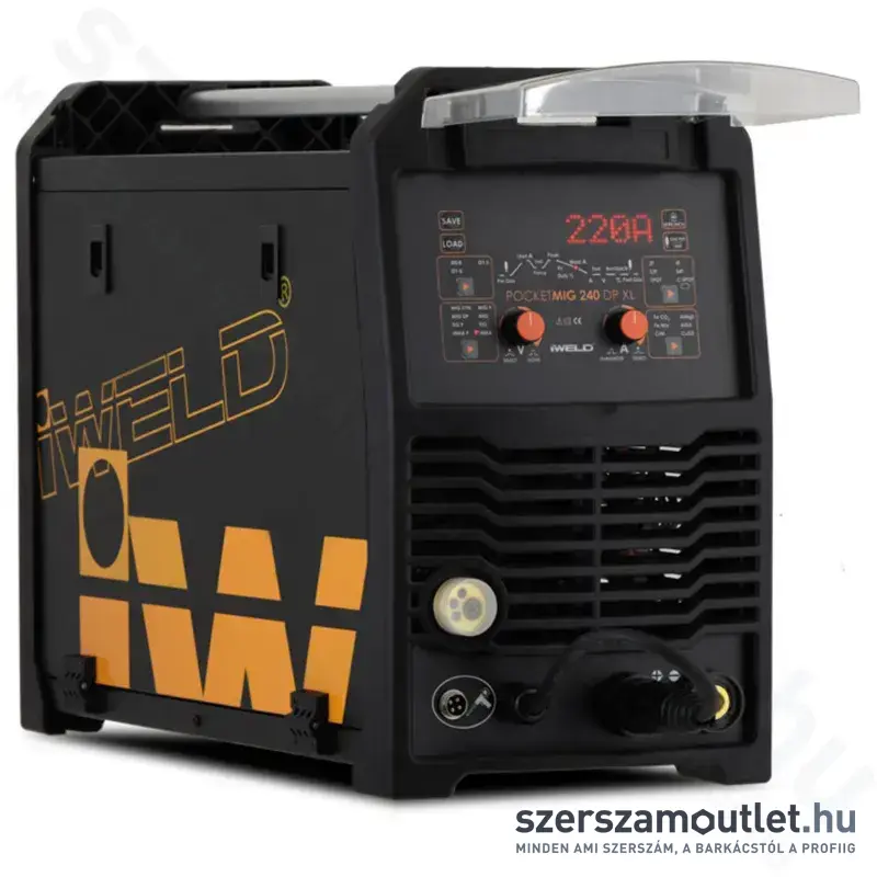 IWELD GORILLA POCKETMIG 240 DP XL Hegesztő inverter (20-220A) (800MIG240DP)