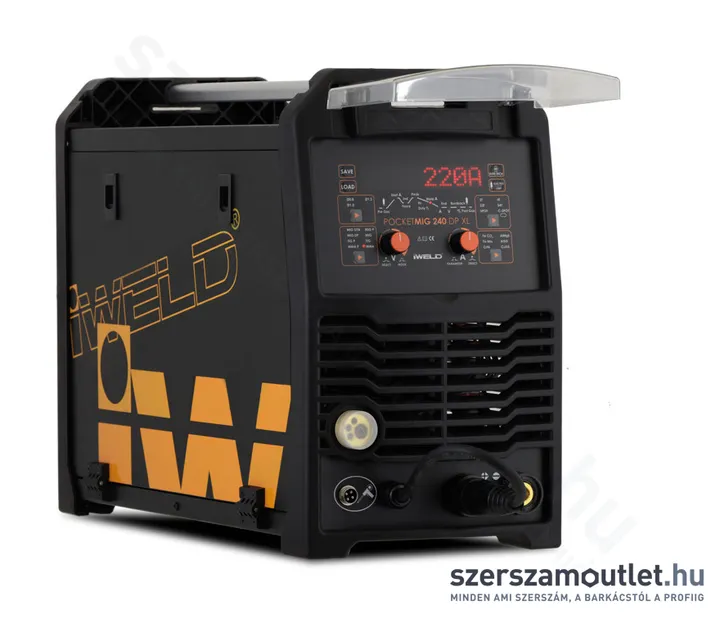 IWELD GORILLA POCKETMIG 240 DP XL Hegesztő inverter (20-220A) (800MIG240DP)