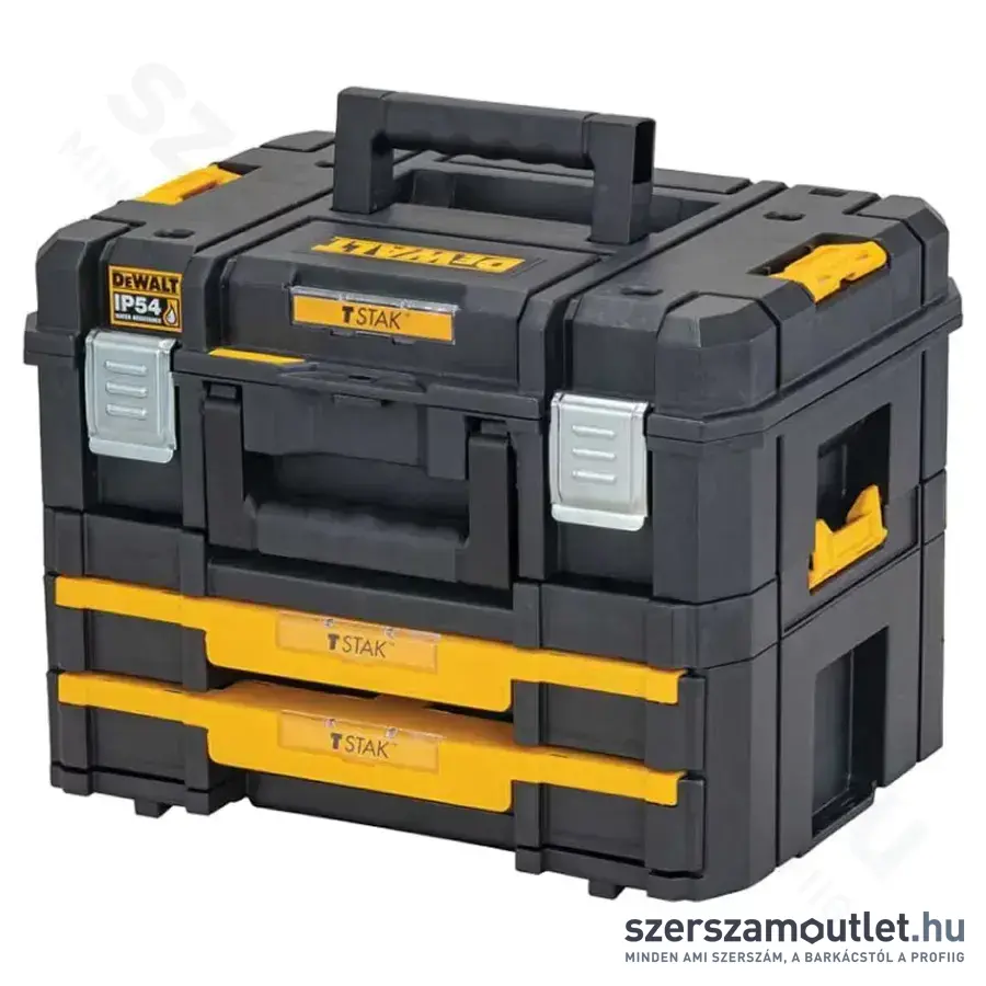 DEWALT TSTAK Combo Koffer 490x326x332mm (TSTAK II+TSAK IV) (DWST83395-1)