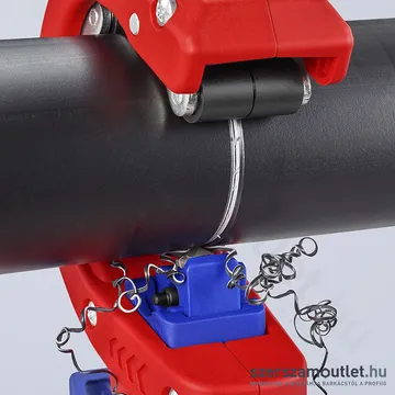 KNIPEX DP50 Csővágó műanyag lefolyócsövekhez 32-50mm (90 23 01 BK)