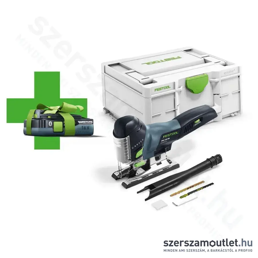 FESTOOL PSC 420 EB-Basic Akkus szúrófűrész Systainer-ben (18V) (ajándék akkuval, töltő nélkül!)