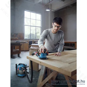 BOSCH GEX 185-LI Akkus excentercsiszoló szénkefementes (18V/125mm) (Akku és töltő nélkül!)