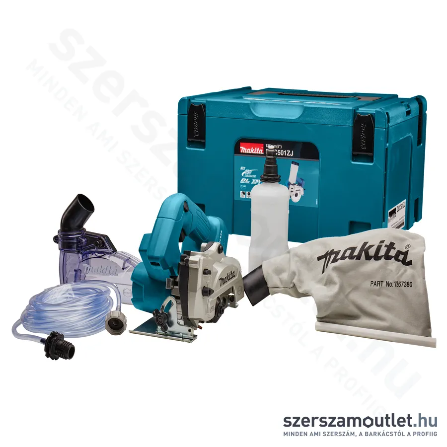 MAKITA DCC501ZJ Akkus nedves-száraz csempevágó (18V) (Akku és töltő nélkül!)(BL AWS ADT)